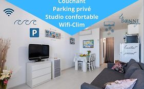 Le Marineland Studio Cosy clim Parking Privé Proche mer